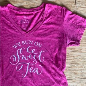We Run On Sweet Tea tee
